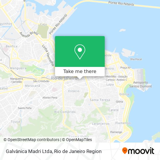 Galvânica Madri Ltda map