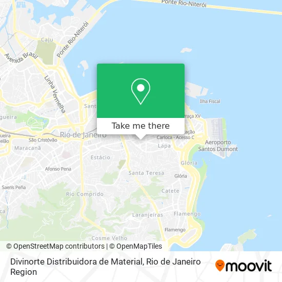 Divinorte Distribuidora de Material map