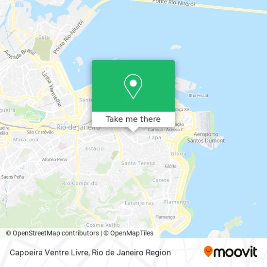 Capoeira Ventre Livre map