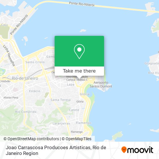 Mapa Joao Carrascosa Producoes Artisticas