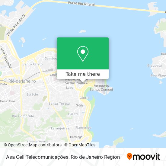 Asa Cell Telecomunicações map