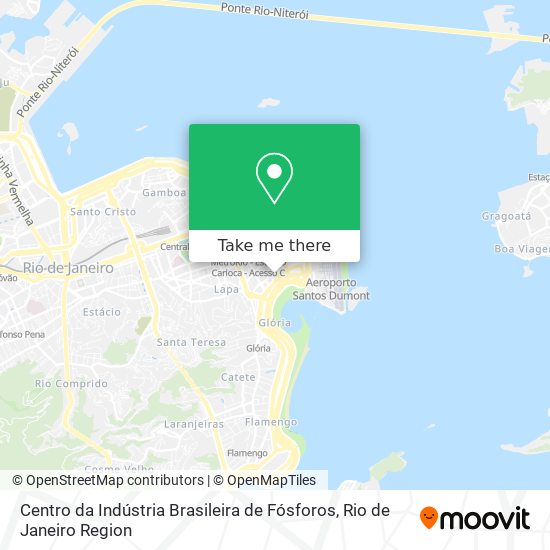 Centro da Indústria Brasileira de Fósforos map