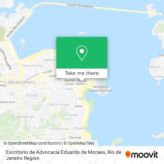 Mapa Escritorio de Advocacia Eduardo de Moraes