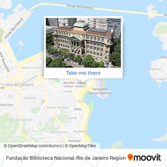 Fundação Biblioteca Nacional map