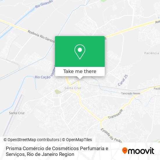 Prisma Comércio de Cosméticos Perfumaria e Serviços map