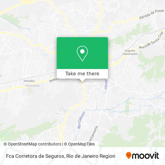 Fca Corretora de Seguros map