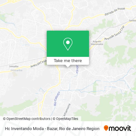 Hc Inventando Moda - Bazar map