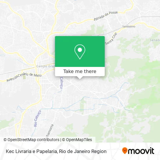 Kec Livraria e Papelaria map