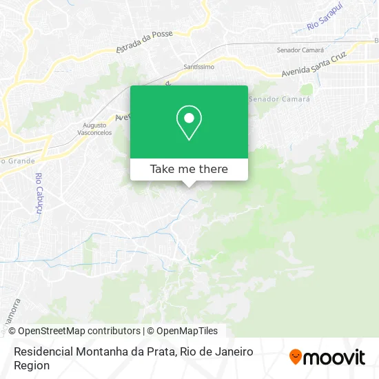Residencial Montanha da Prata map