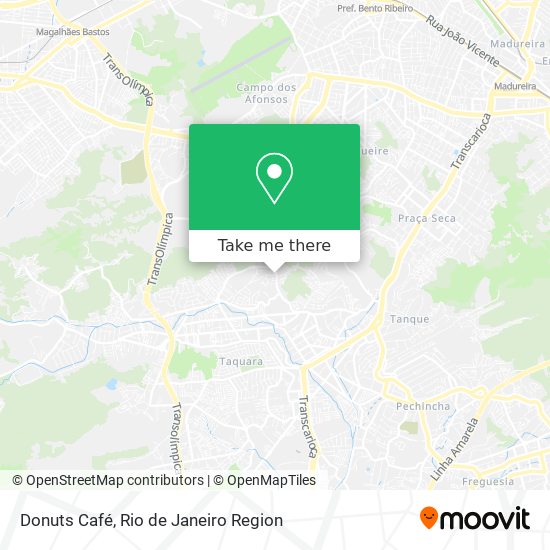 Donuts Café map