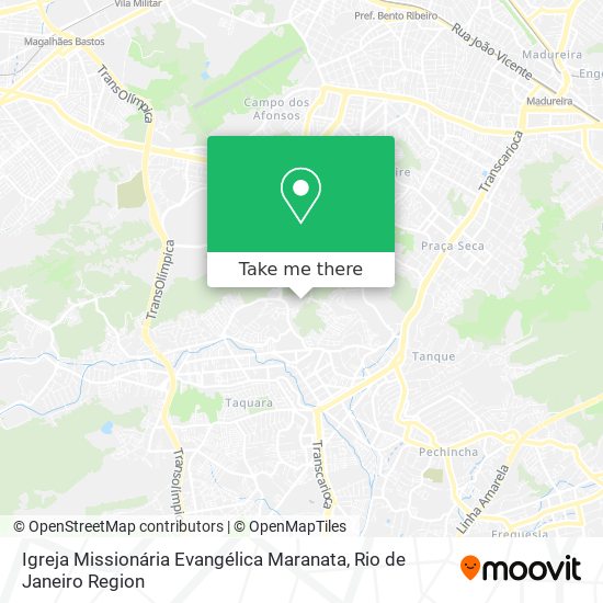 Igreja Missionária Evangélica Maranata map