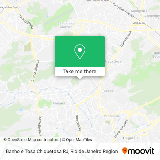 Banho e Tosa Chiquetosa RJ map