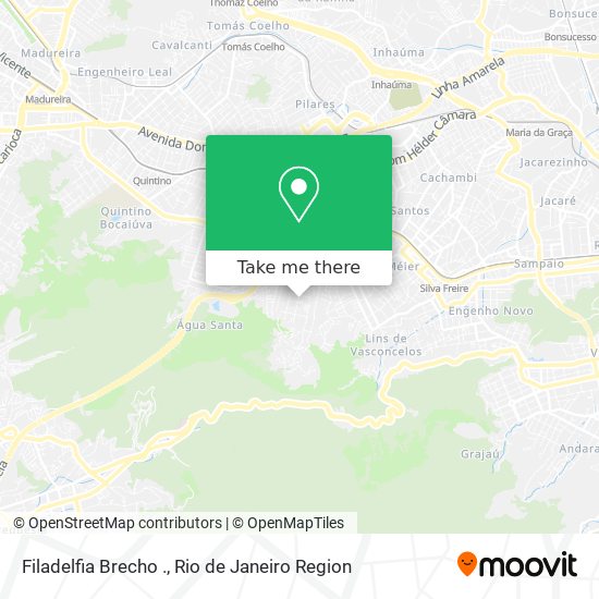 Filadelfia Brecho . map