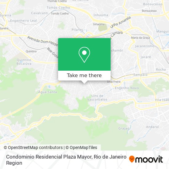 Mapa Condominio Residencial Plaza Mayor