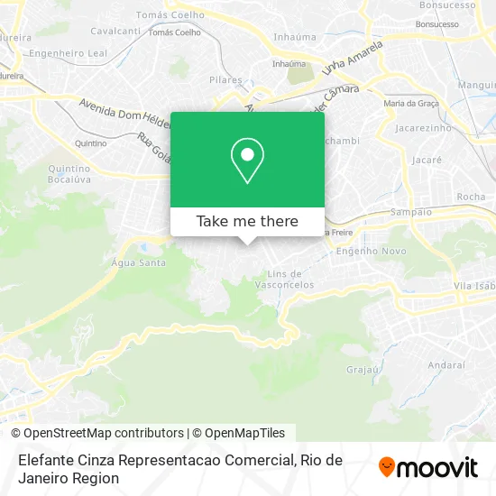 Elefante Cinza Representacao Comercial map