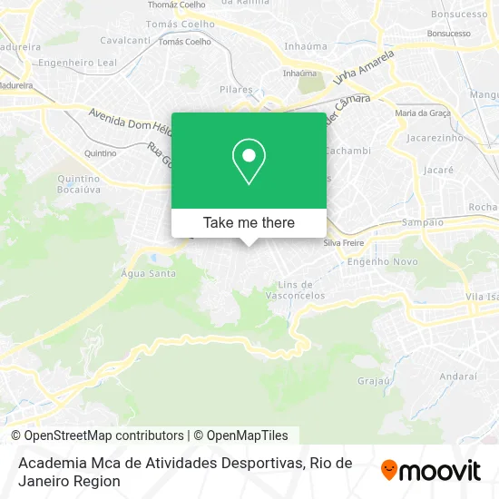 Academia Mca de Atividades Desportivas map