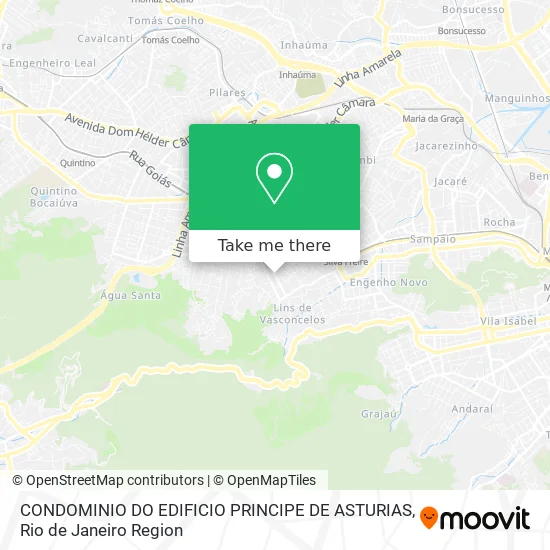 CONDOMINIO DO EDIFICIO PRINCIPE DE ASTURIAS map