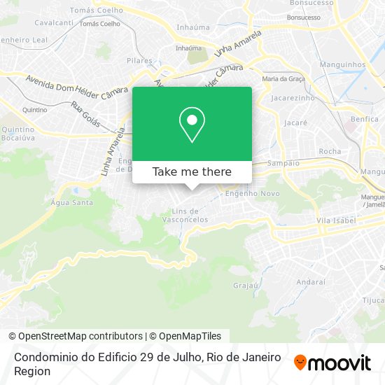 Mapa Condominio do Edificio 29 de Julho