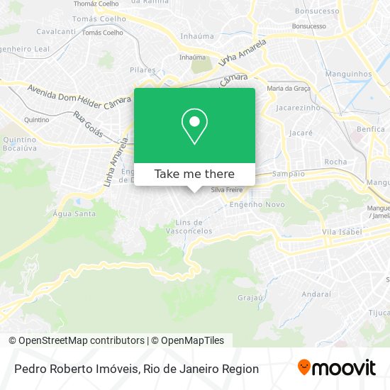 Pedro Roberto Imóveis map