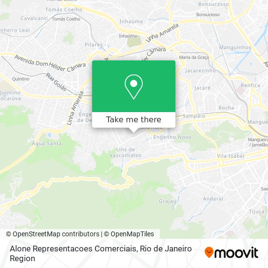 Mapa Alone Representacoes Comerciais