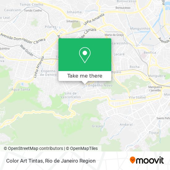 Mapa Color Art Tintas