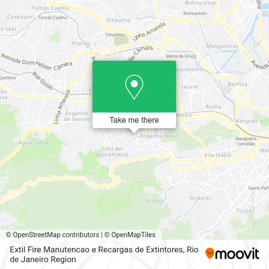 Extil Fire Manutencao e Recargas de Extintores map