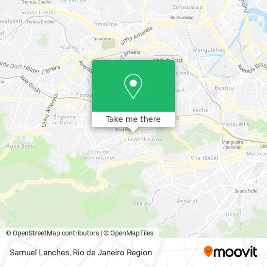 Samuel Lanches map