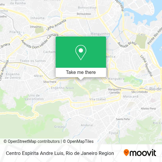 Centro Espirita Andre Luis map