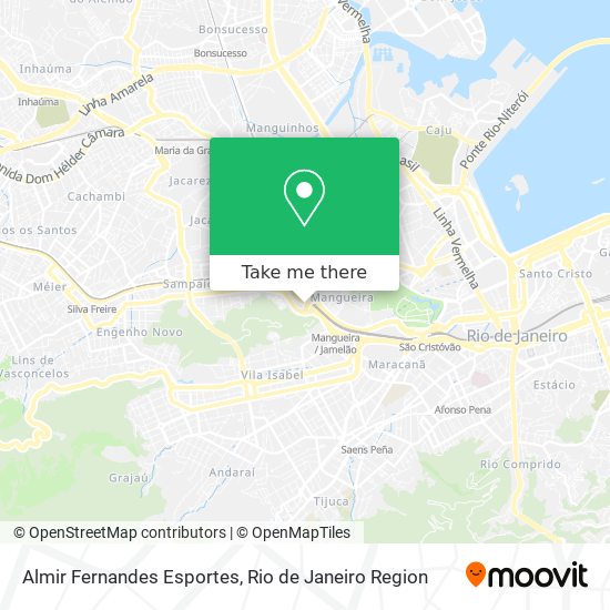 Almir Fernandes Esportes map