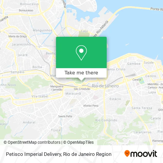 Petisco Imperial Delivery map
