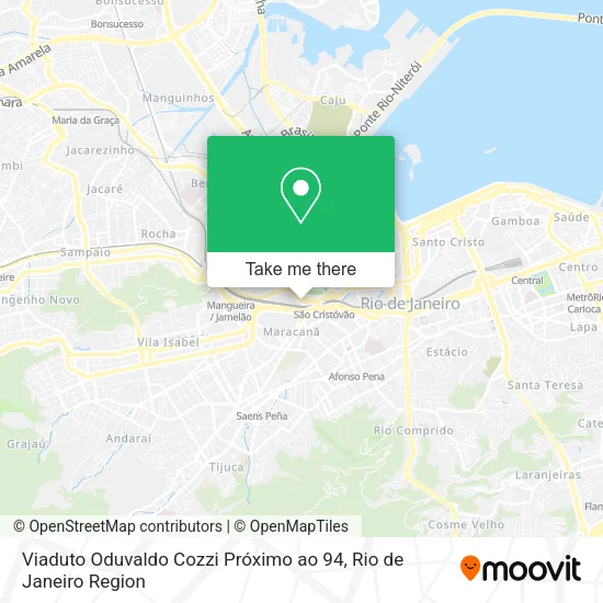 Viaduto Oduvaldo Cozzi Próximo ao 94 map