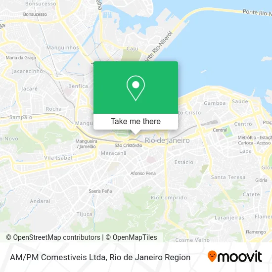 AM/PM Comestiveis Ltda map