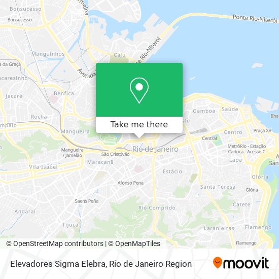 Mapa Elevadores Sigma Elebra