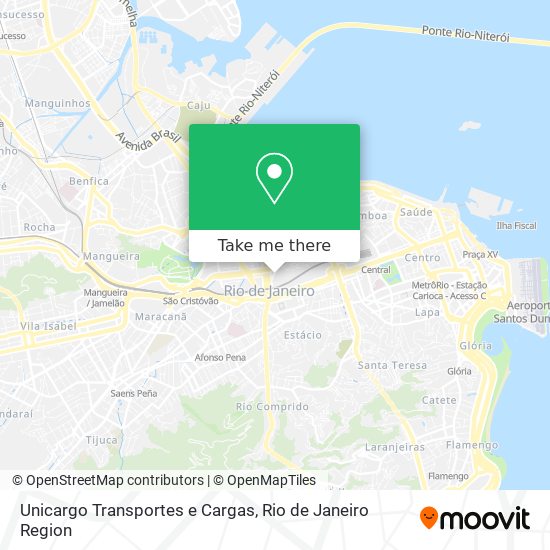 Unicargo Transportes e Cargas map