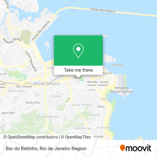 Bar do Betinho map