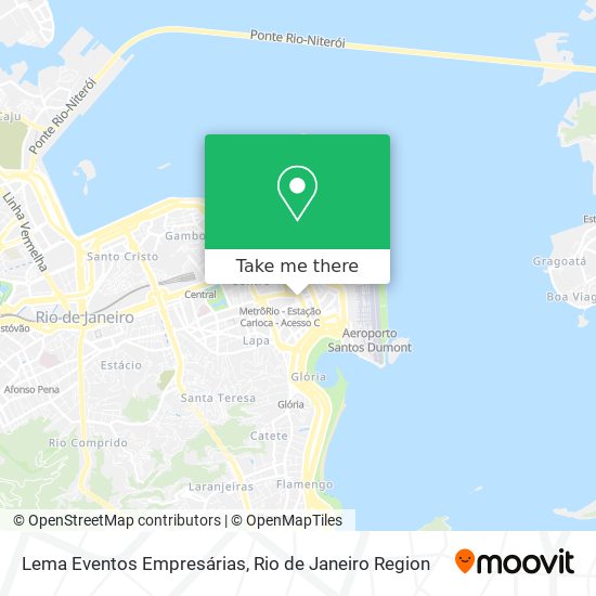 Mapa Lema Eventos Empresárias