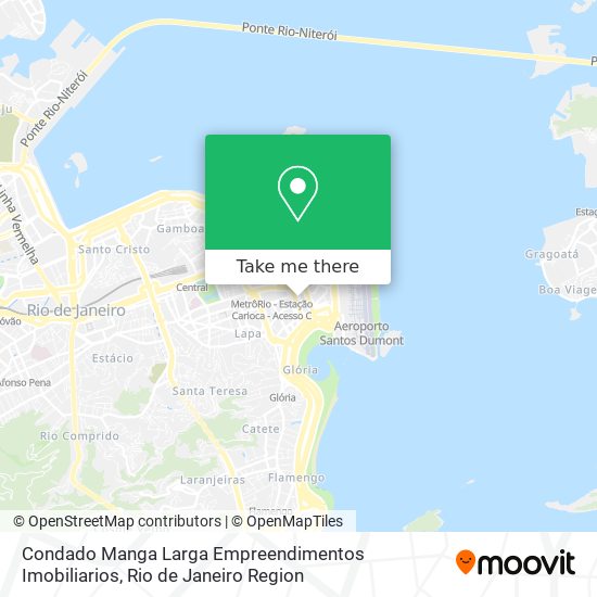 Mapa Condado Manga Larga Empreendimentos Imobiliarios
