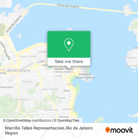 Marcilio Telles Representacoes map