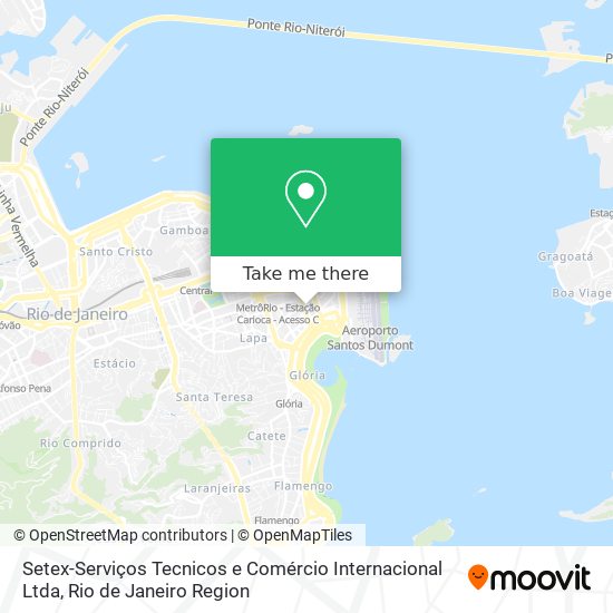 Setex-Serviços Tecnicos e Comércio Internacional Ltda map