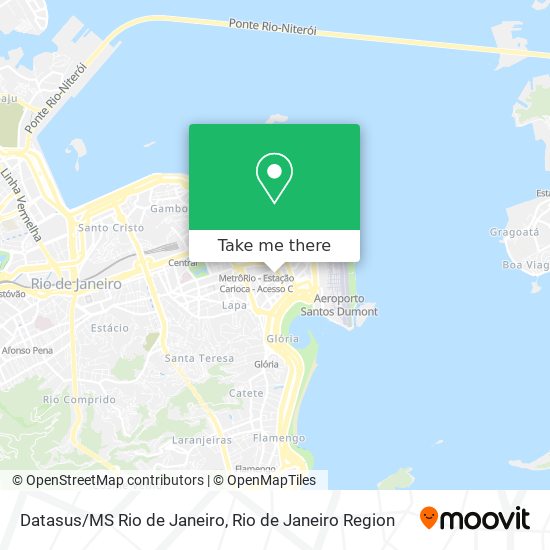 Mapa Datasus/MS Rio de Janeiro