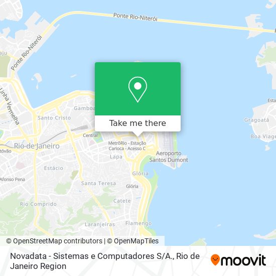 Mapa Novadata - Sistemas e Computadores S / A.