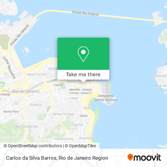 Carlos da Silva Barros map