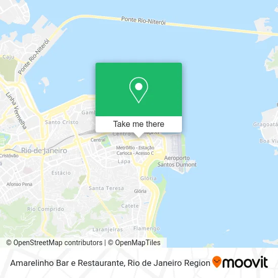 Amarelinho Bar e Restaurante map