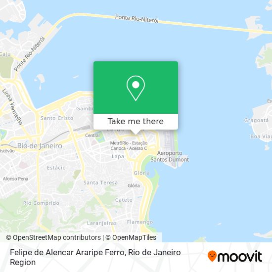 Felipe de Alencar Araripe Ferro map