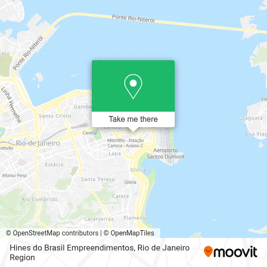 Hines do Brasil Empreendimentos map