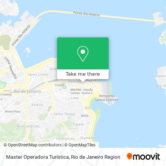 Master Operadora Turística map