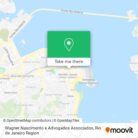 Wagner Nascimento e Advogados Associados map