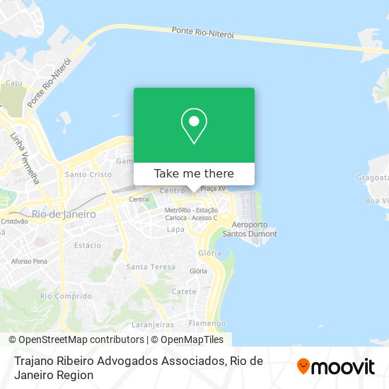 Mapa Trajano Ribeiro Advogados Associados