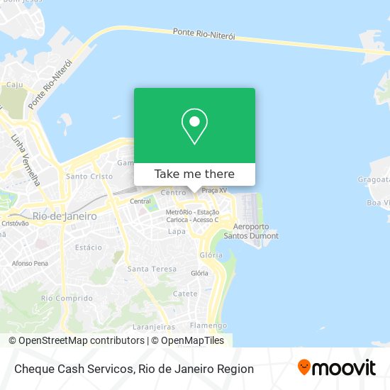 Cheque Cash Servicos map