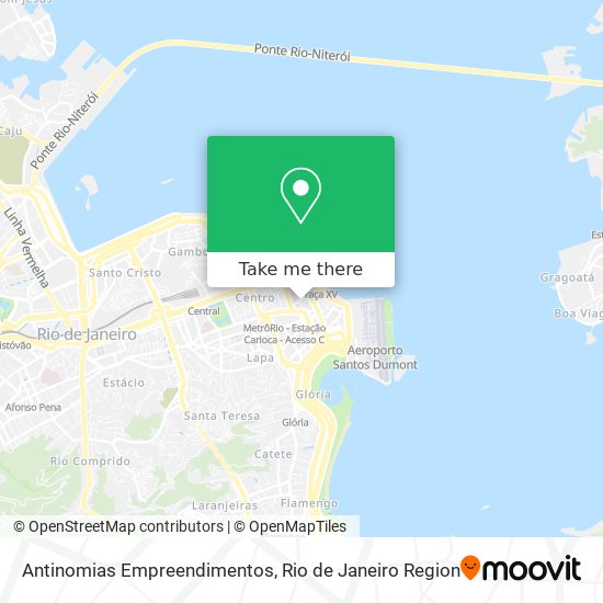 Antinomias Empreendimentos map